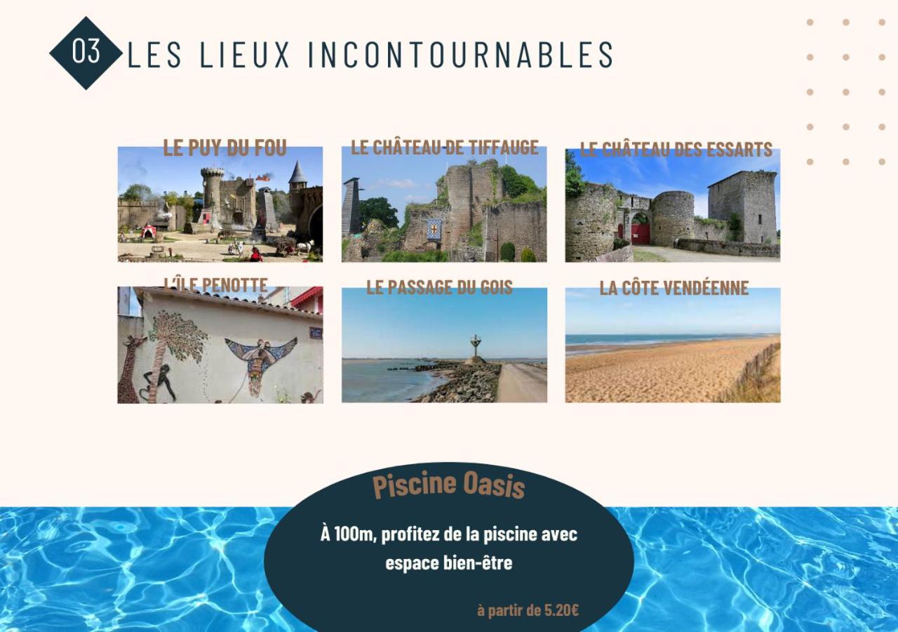 Entre Terre Et Mer Les Essarts  Ngoại thất bức ảnh